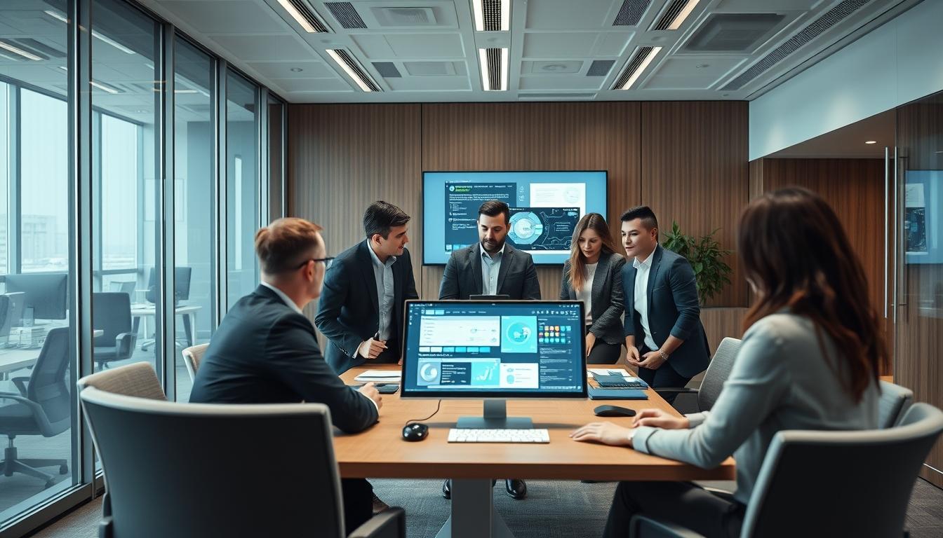 Business data analysis and visualization systems